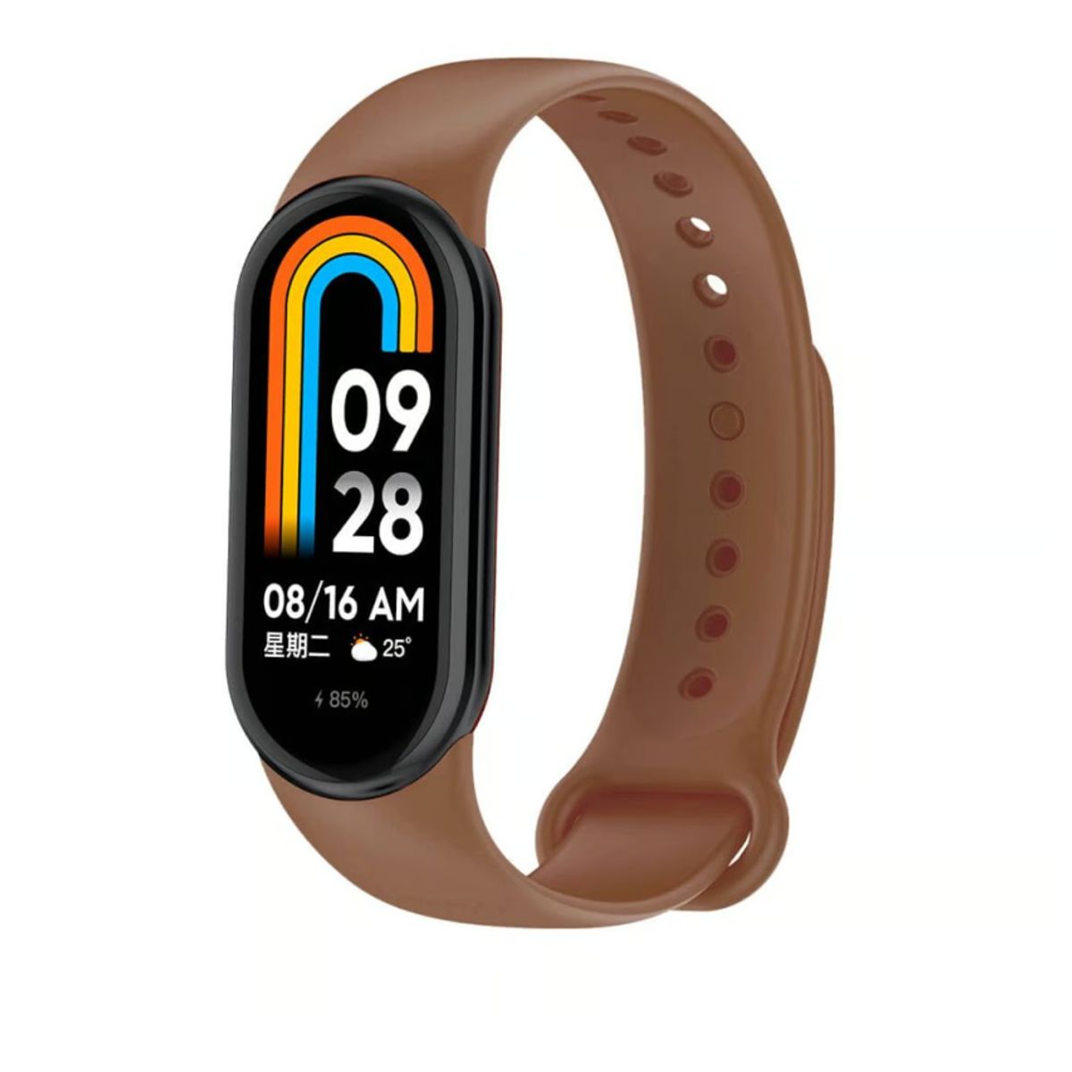 GENERICO - Correa  Xiaomi Mi Band 8 - Marron