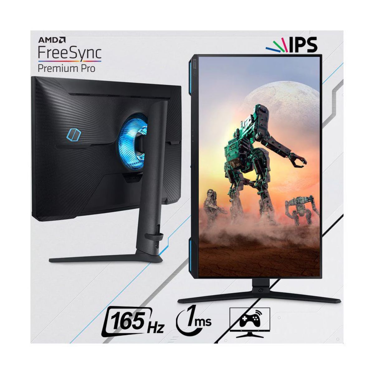 SAMSUNG - MONITOR SAMSUNG LS27AG320NLXPE 27 FHD IPS 165hz 1MS FRESYNG PREMIUN