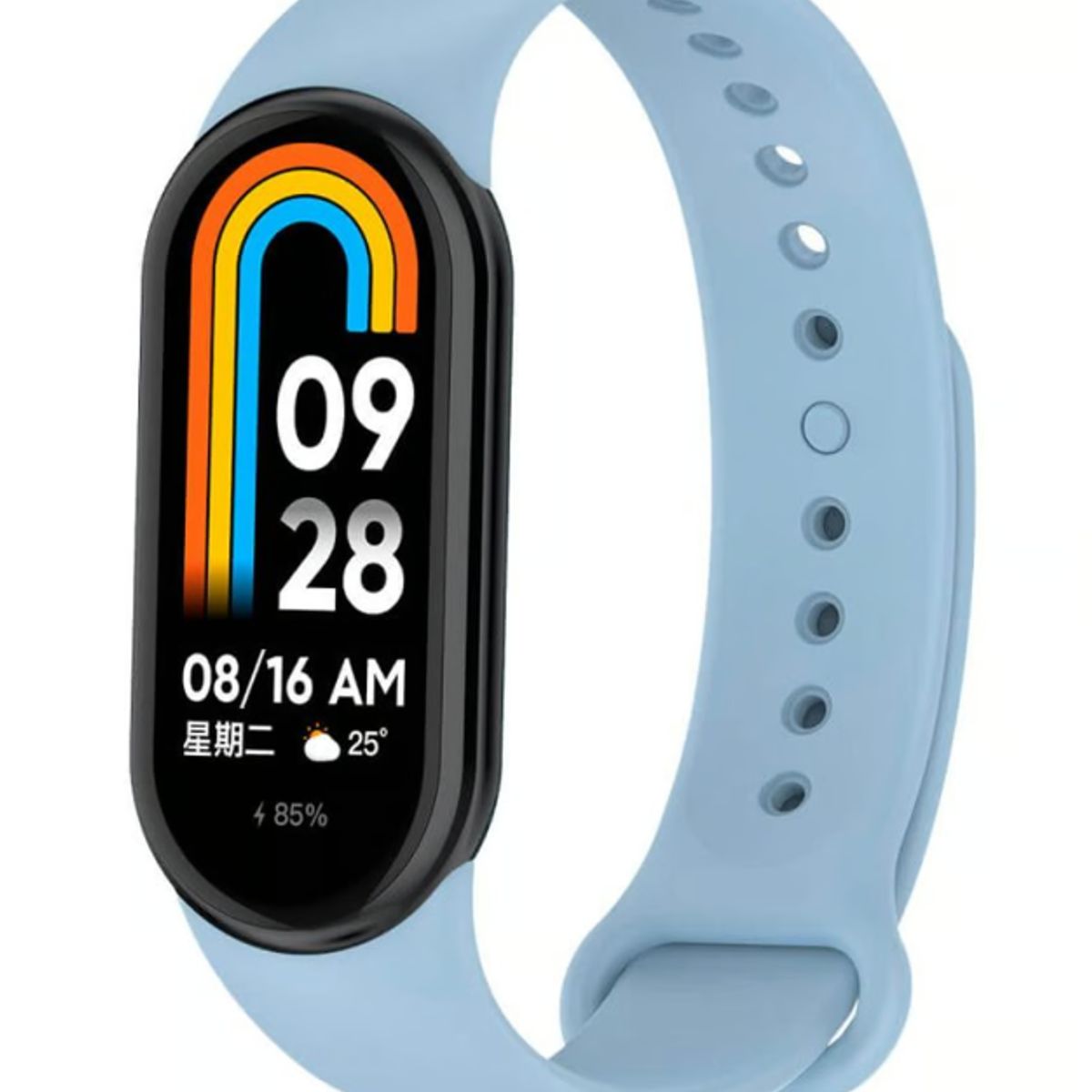 GENERICO - Correa  Xiaomi Mi Band 8 - CELESTE CIELO
