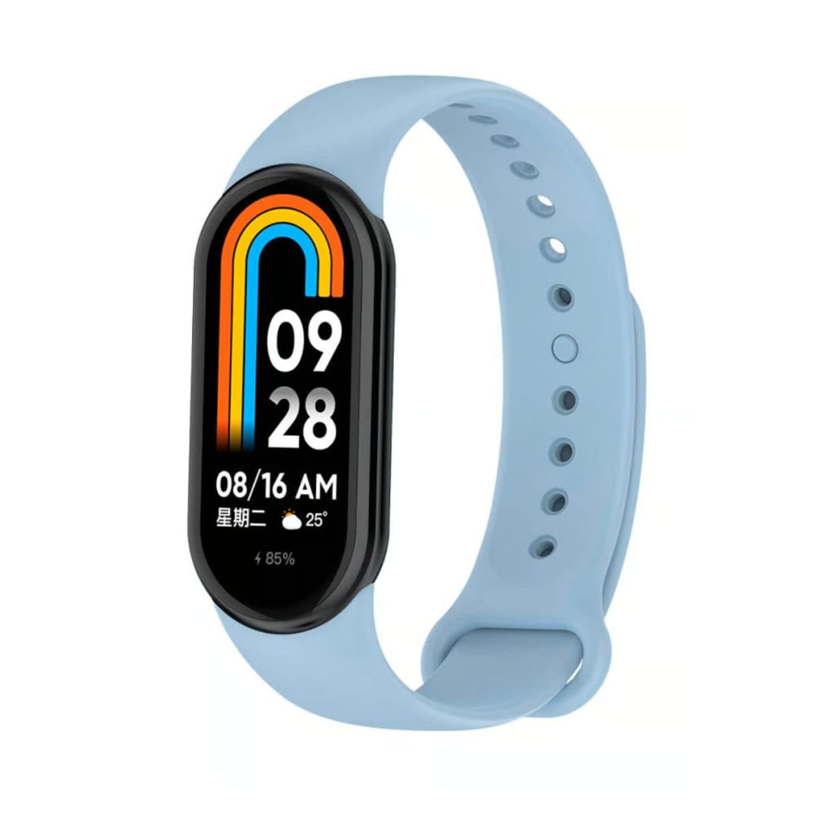 GENERICO - Correa  Xiaomi Mi Band 8 - CELESTE CIELO