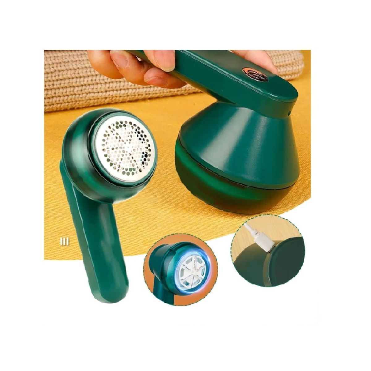 OTTOWARE - Quita pelusas Eléctrico Inalámbrico