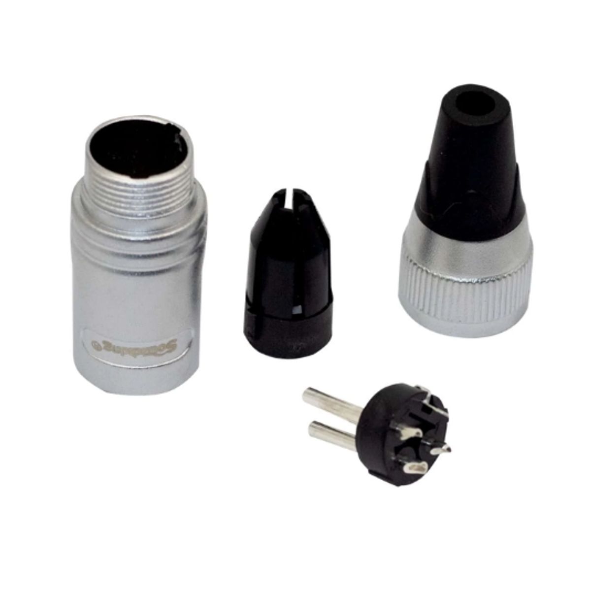 GENERICO - Plug Canon XLR 3 Pines CA526 SOUNDKING