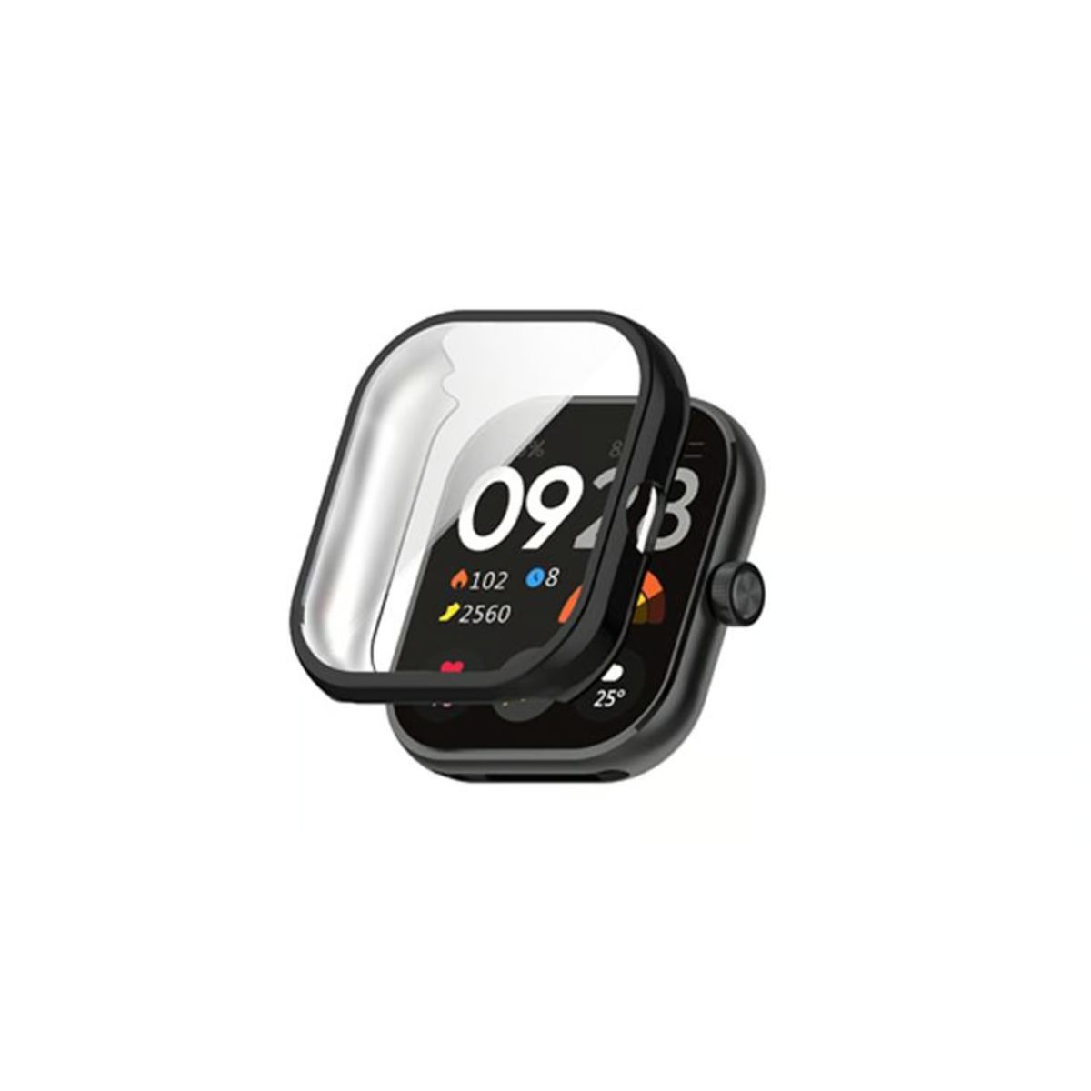 GENERICO - Bumper Para Xiaomi Watch 4 - Negro