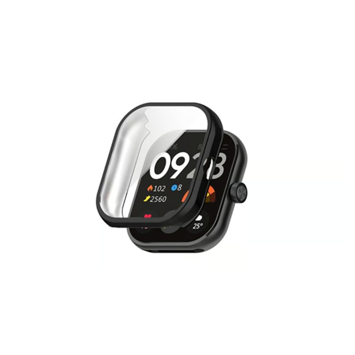 GENERICO - Bumper Para Xiaomi Watch 4 - Negro