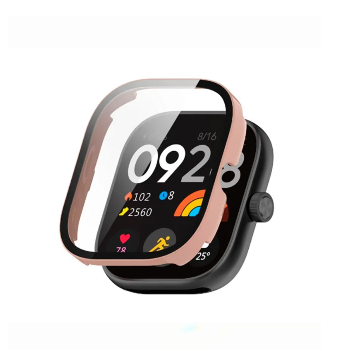 GENERICO - Bumper Para Xiaomi Watch 4 - Nude