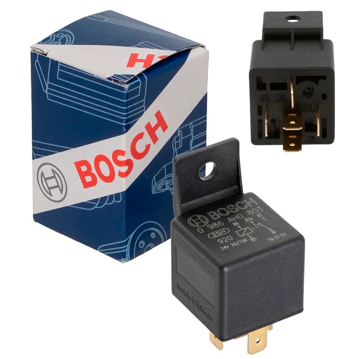 BOSCH - Relay 5 Pines 24v 20 Amperios Bosch