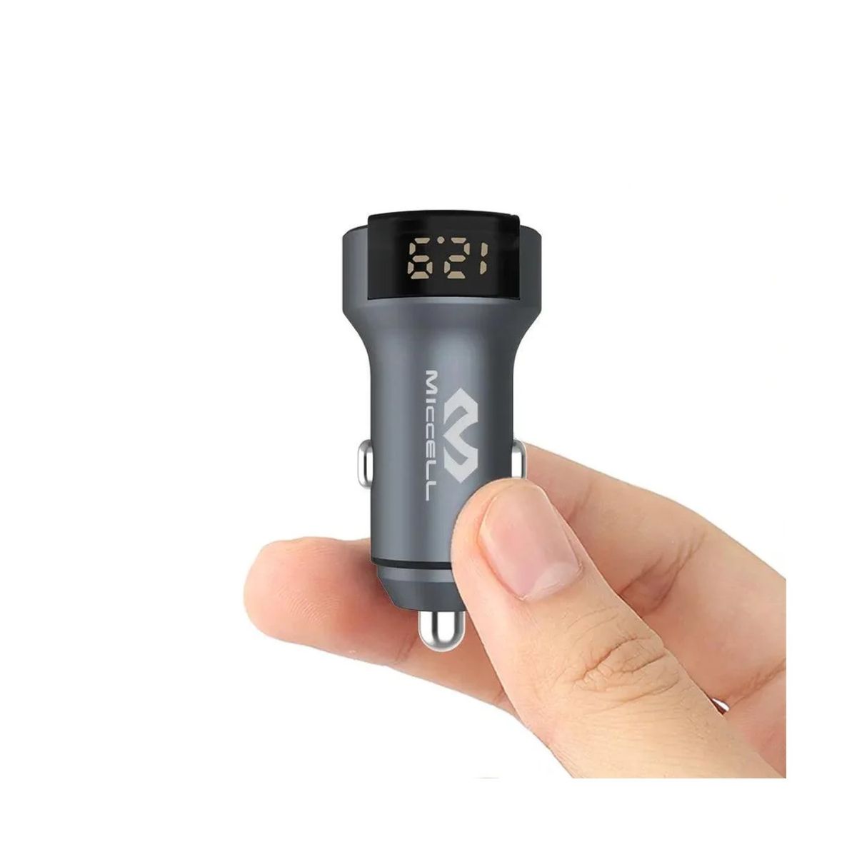 GENERICO - Cargador para Auto LED Dual USB 72A Carga rápida VQ-C33