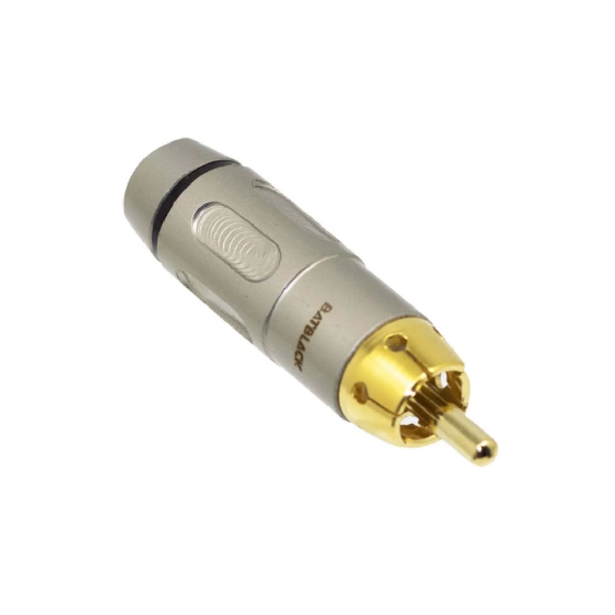 BATBLACK - Plug RCA Aéreo Negro LE5025-NG BATBLACK