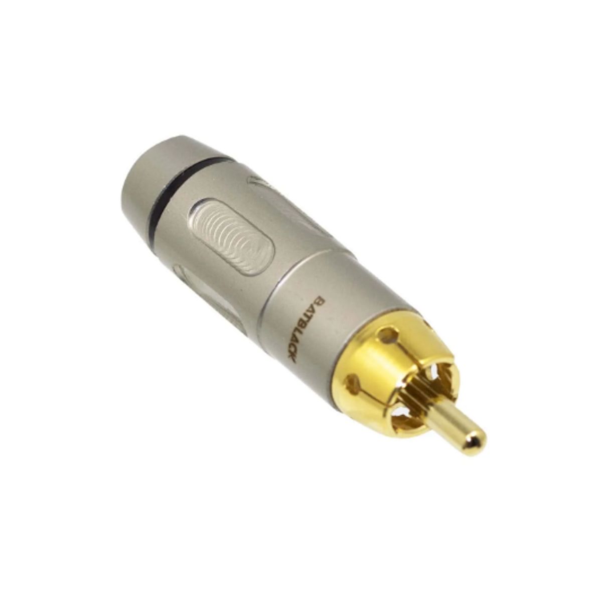 BATBLACK - Plug RCA Aéreo Negro LE5025-NG BATBLACK