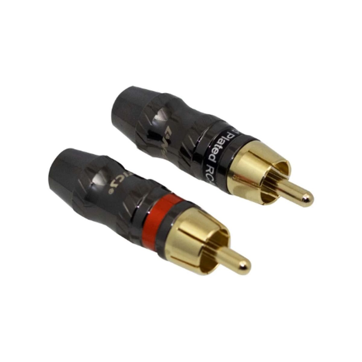 GENERICO - Plug RCA Aéreo Par LN-5022-RDBK L&N-ACOUSTICS