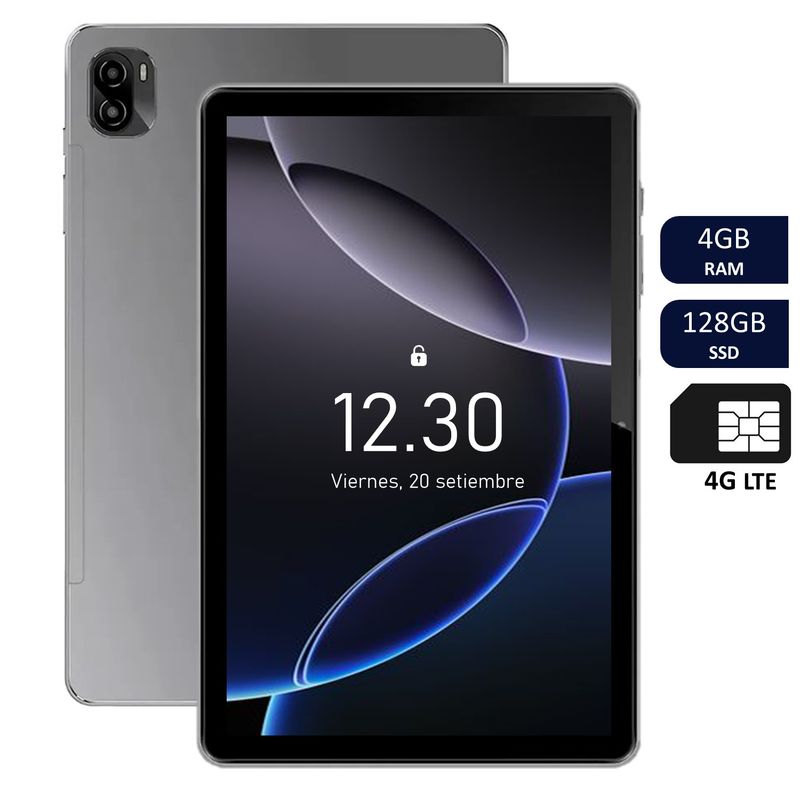 HYUNDAI - Tablet Hyundai con Chip 4G LTE 10 4GB RAM 128GB HYTAB PLUS 10LB4