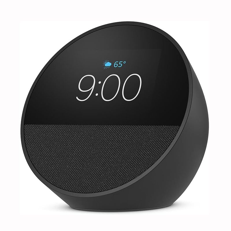 AMAZON - Altavoz Inteligente Amazon Echo Spot 2024 Carbón