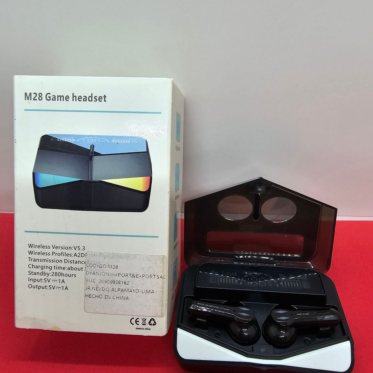 GENERICO - AUDIFONOS BT V53 M28 NEGRO