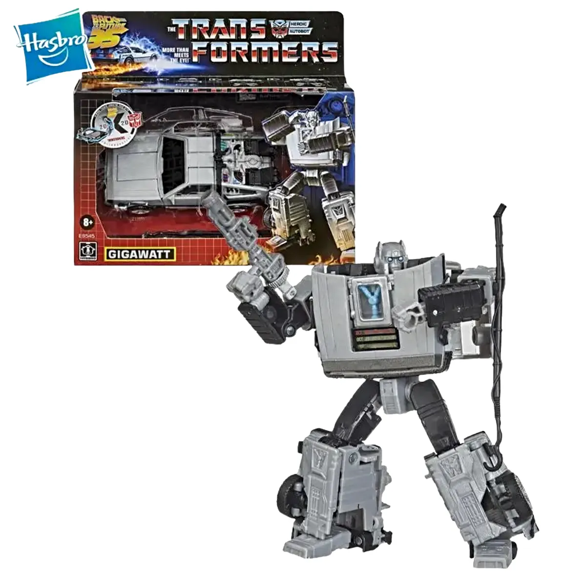 TRANSFORMERS - Delorean Back to the Future x Transformers Gigawatt