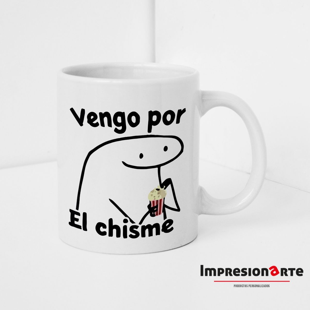 IMPRESIONARTE - Taza VENGO POR EL CHISME- 11 Oz