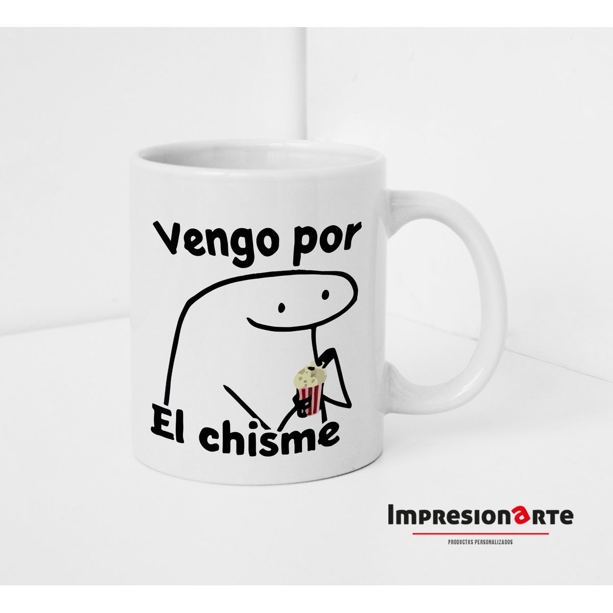 IMPRESIONARTE - Taza VENGO POR EL CHISME- 11 Oz