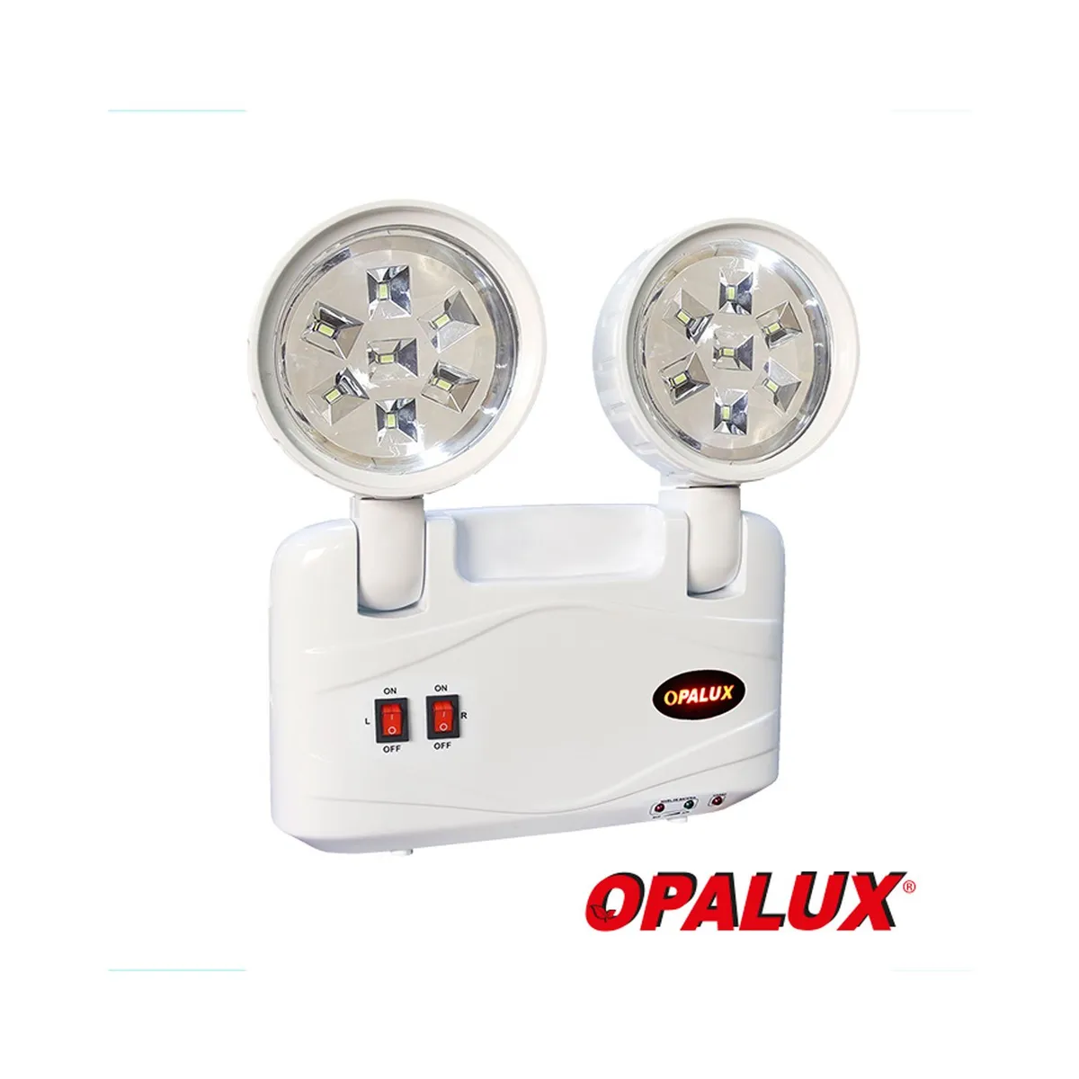 OPALUX - Lámpara de Emergencia 14 LED SMD 8 Horas 9101.220LED OPALUX