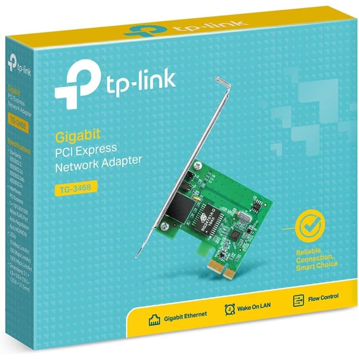 TP LINK - TG-3468 Adaptador de Red PCI Express Gigabit
