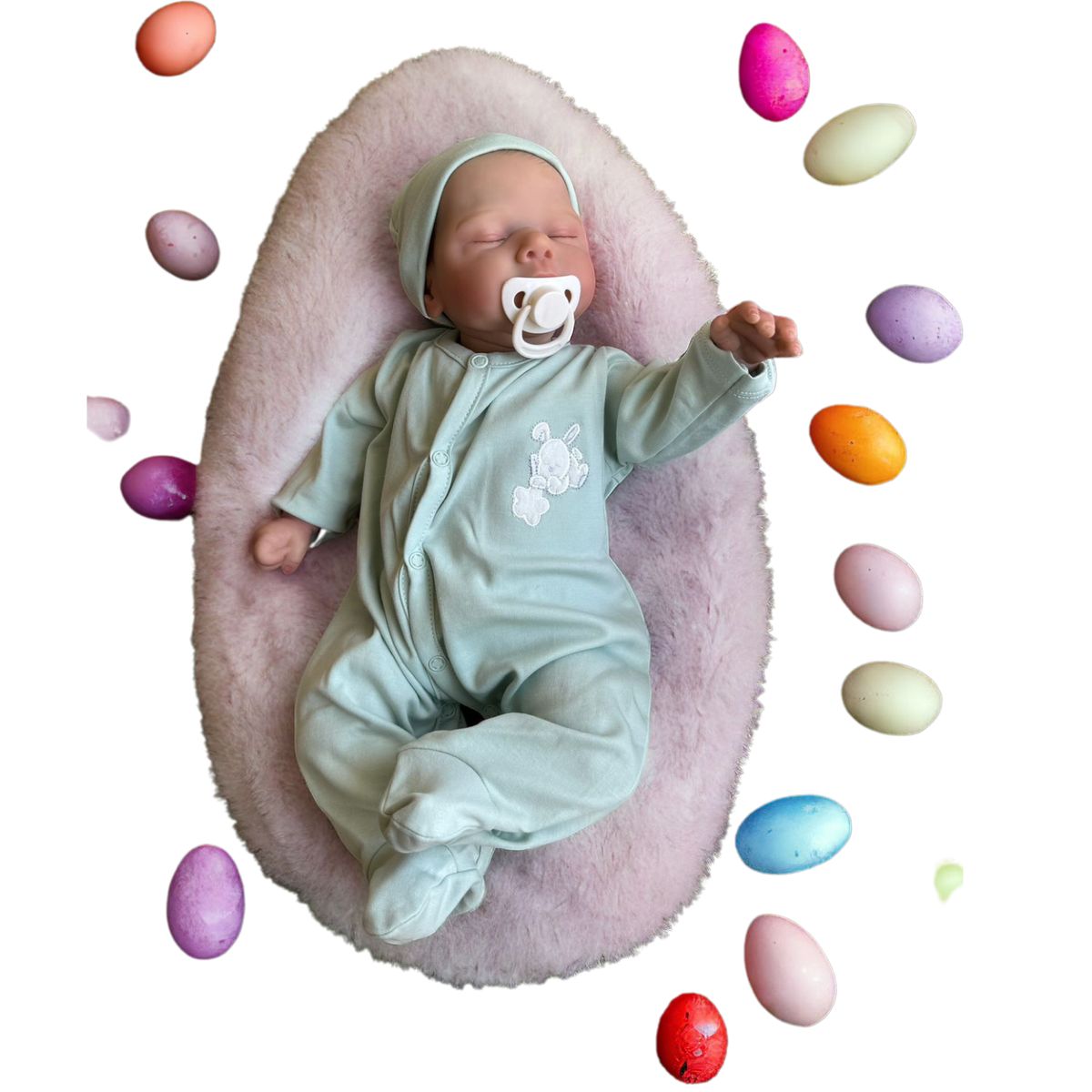 GENERICO - MUÑECA BEBE TIPO REBORN