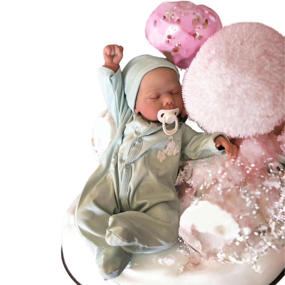 GENERICO - MUÑECA BEBE TIPO REBORN