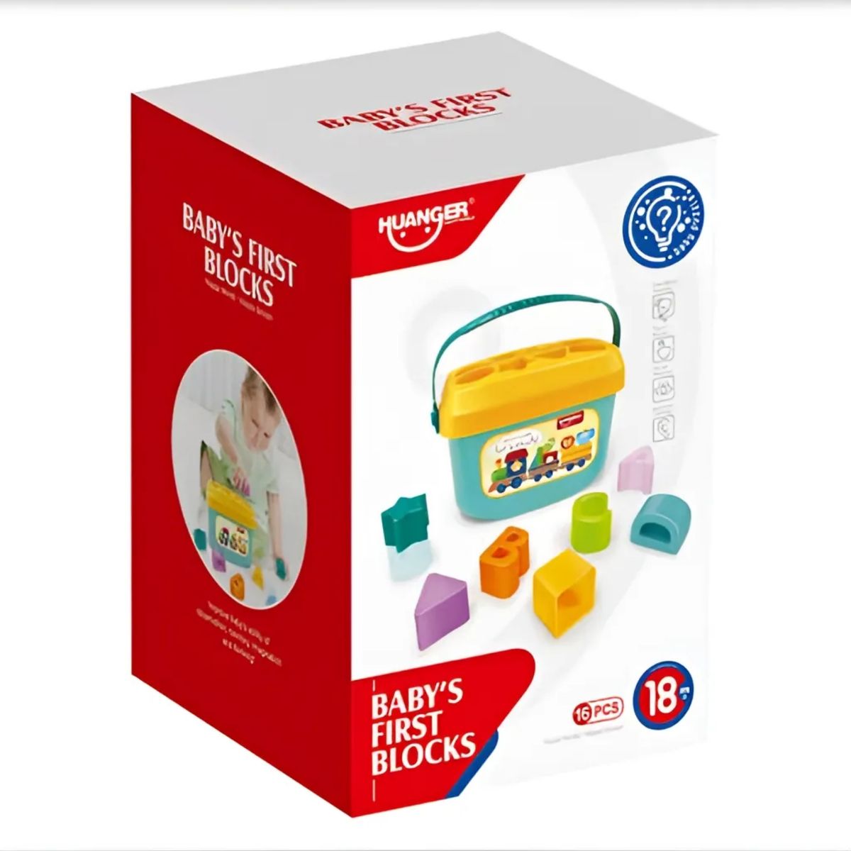 HUANGER - Bloques de Encaje Para Bebes