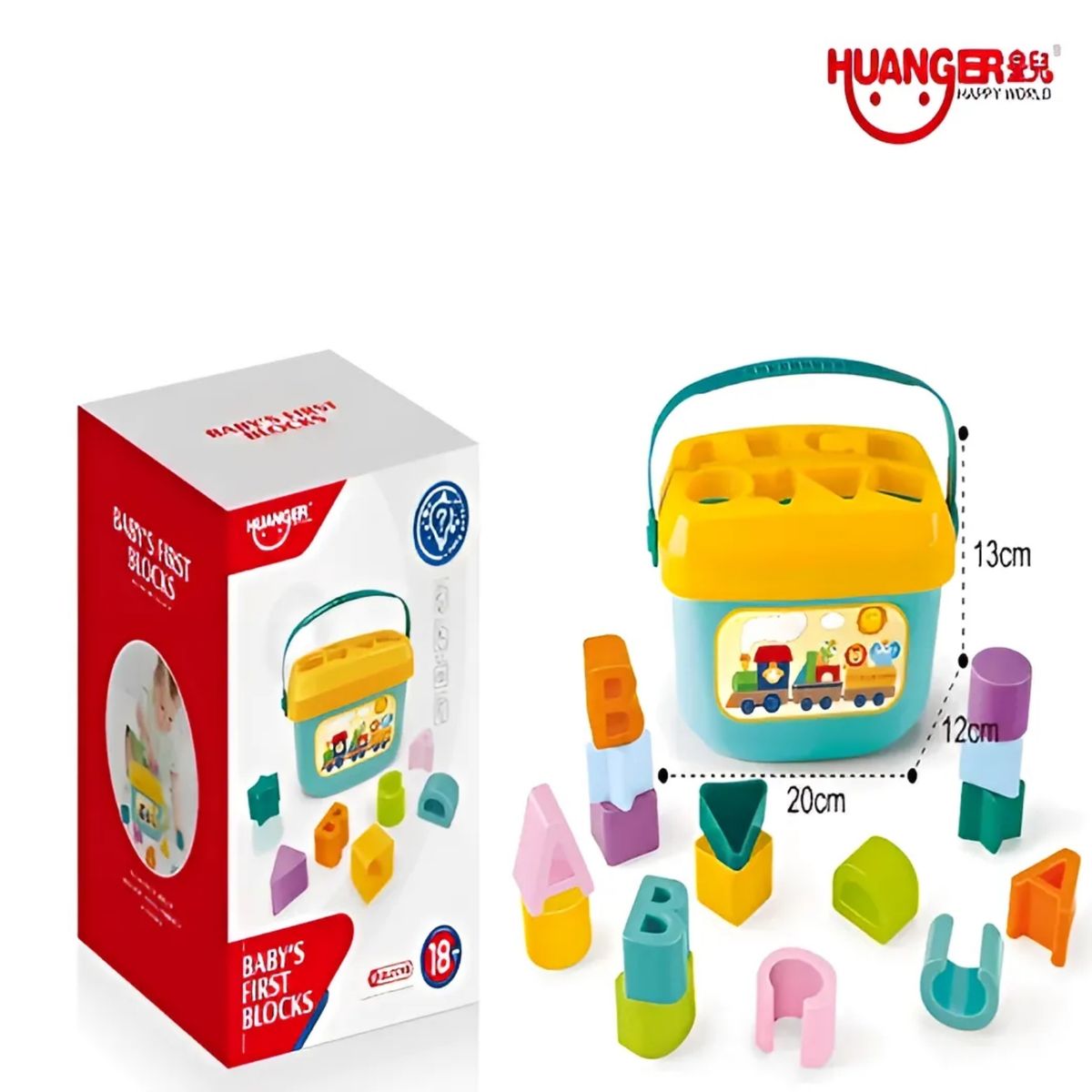 HUANGER - Bloques de Encaje Para Bebes