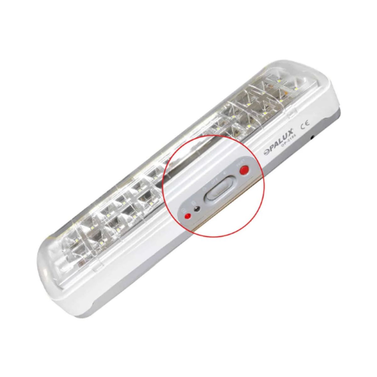 OPALUX - Lámpara de Emergencia 30 LED SMD 7 Horas OP-2195 OPALUX