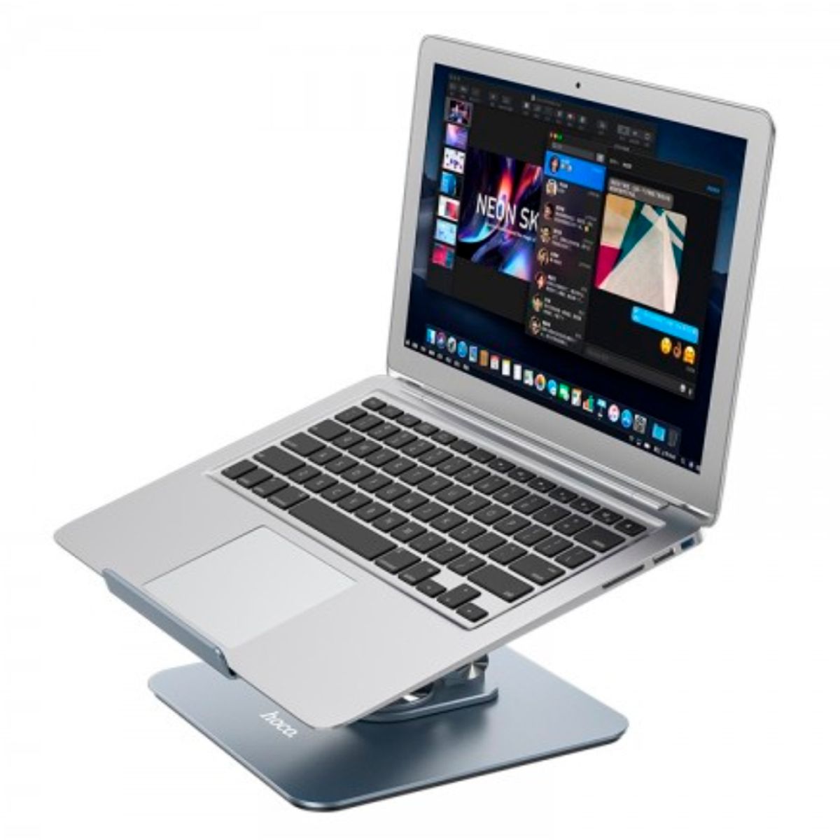 HOCO - Soporte Base Aluminio Para Laptop - Tablet Giratorio 360 Plegable HOCO