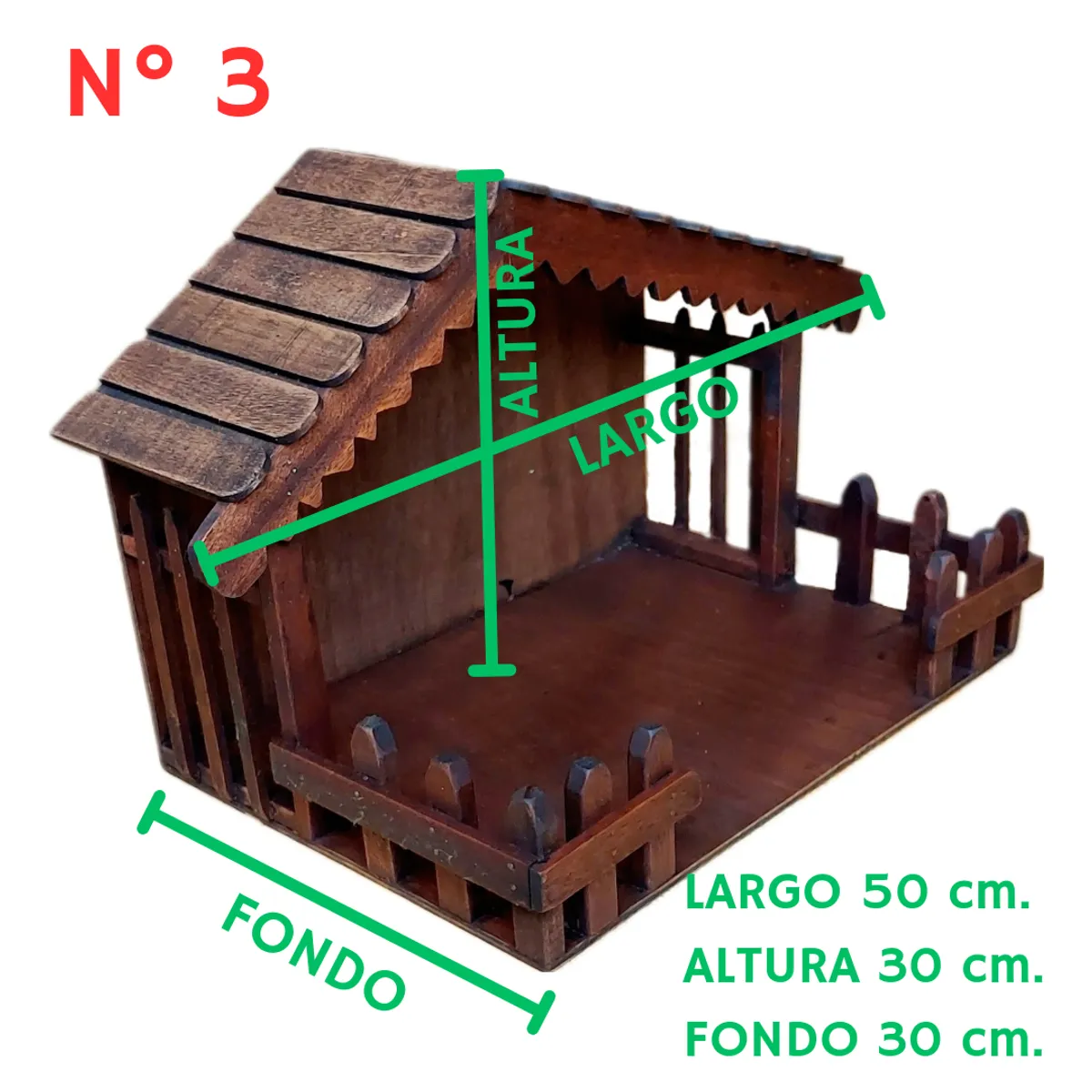 GENERICO - Casitas para Pesebres Navideños