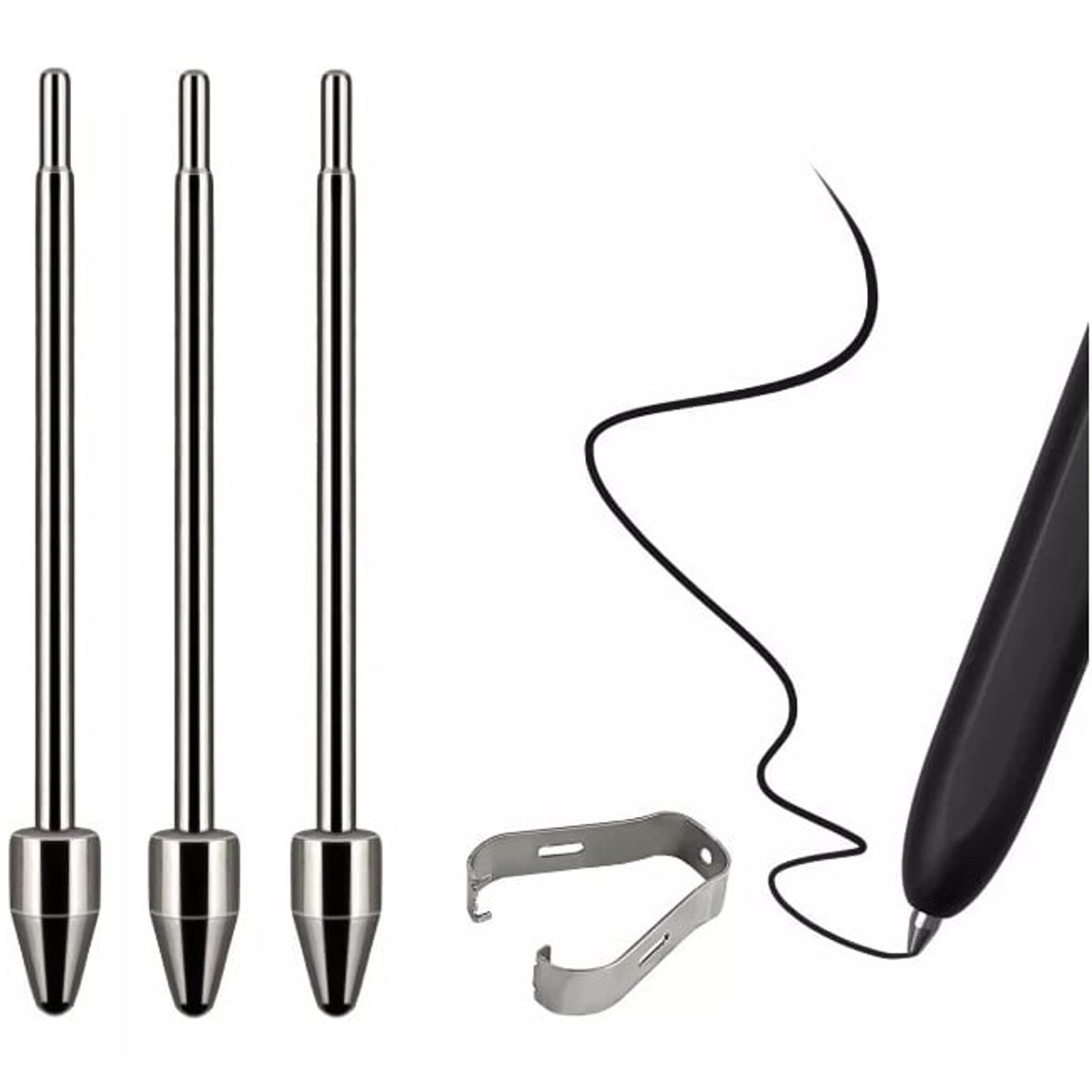 KAILI - Punta Repuesto Metal Para Samsung galaxy tab S6 S7 S8 S9 s24 s23 fe