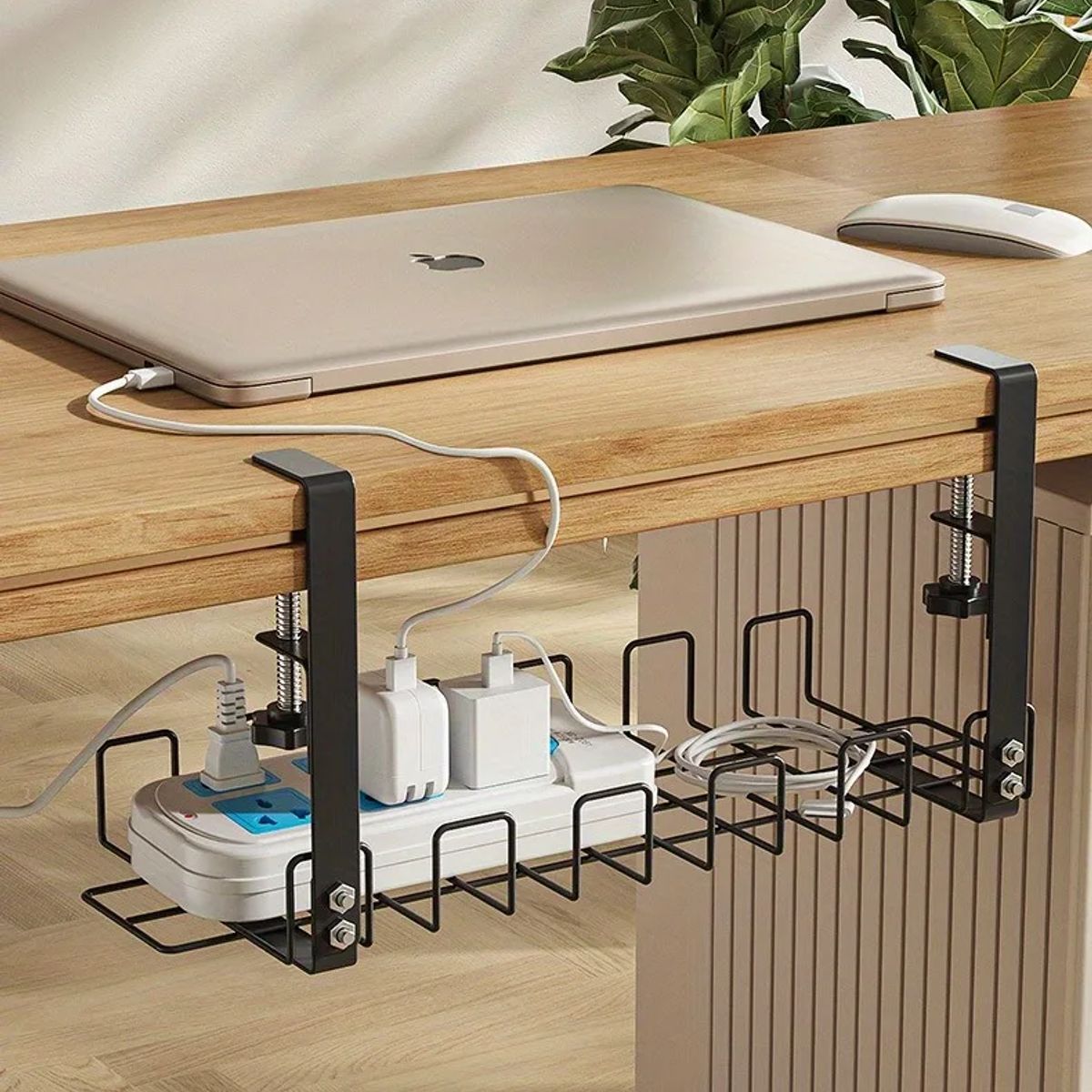 QUALITY IMPORTERS - Bandeja Organizador Cables Escritorio