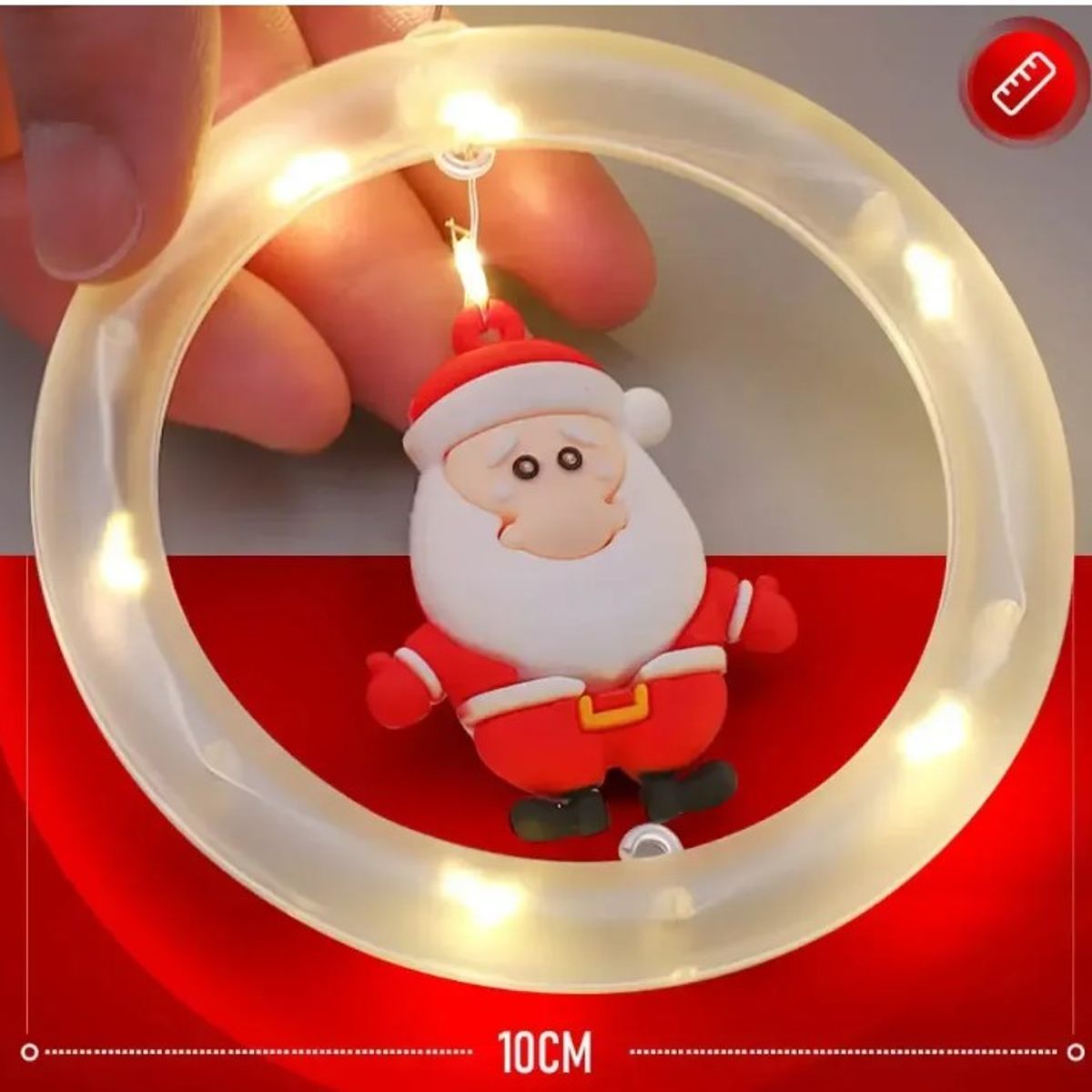 GENERICO - LUCES LED GUIRNALDA NAVIDEÑA - ARBOL Y CIRCULO