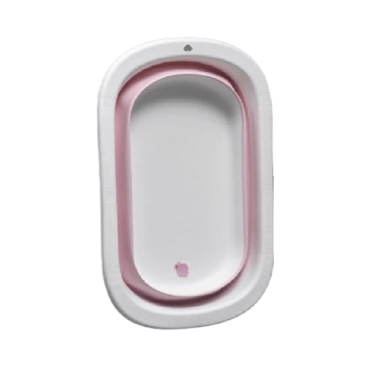 OEM - Bañera Plegable para Bebes Portatil Color Rosado