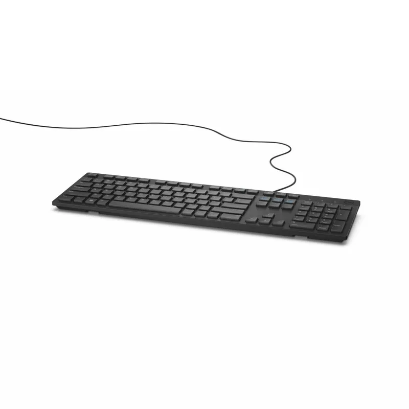 DELL - Dell Teclado Multimedia KB216 Cableado Español Color Negro - 580-ADRC