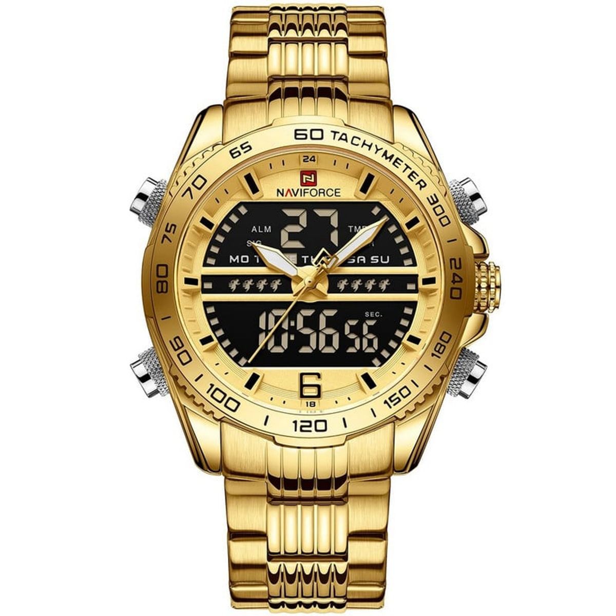 NAVIFORCE - Reloj Naviforce Análogo-Digital NF9195S-G para Hombre_.