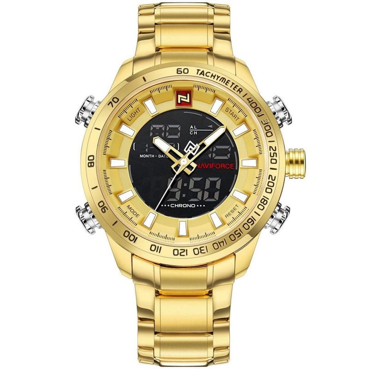 NAVIFORCE - Reloj Naviforce Análogo-Digital NF9093-G para Hombre_.