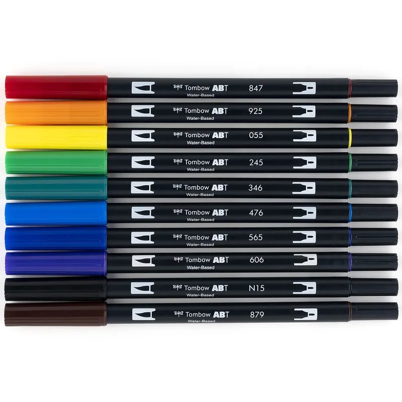 TOMBOW - ABT Dual Brush Pen set 10und Primario