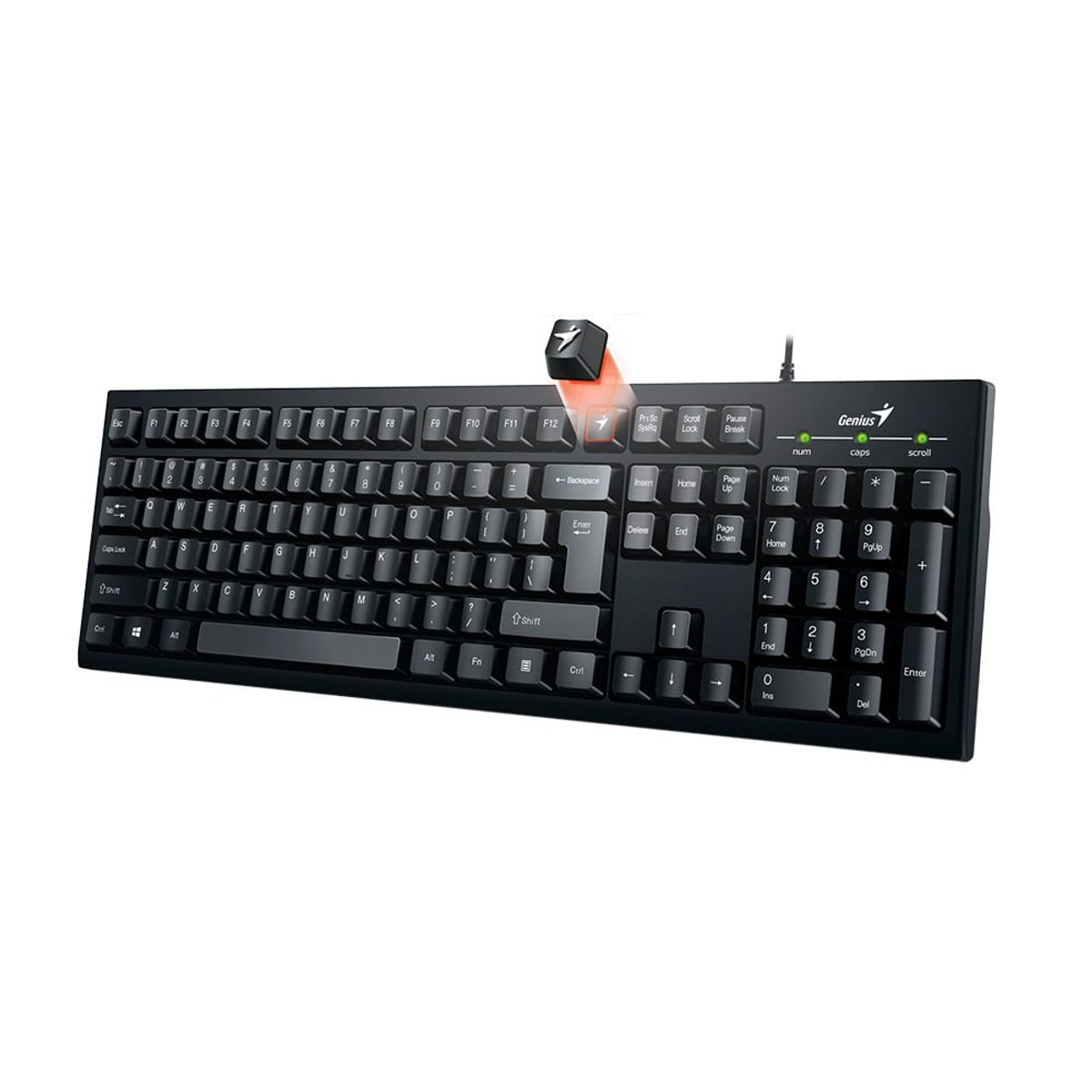 GENIUS - TECLADO GENIUS SMART KB-100 USB SP BLACK