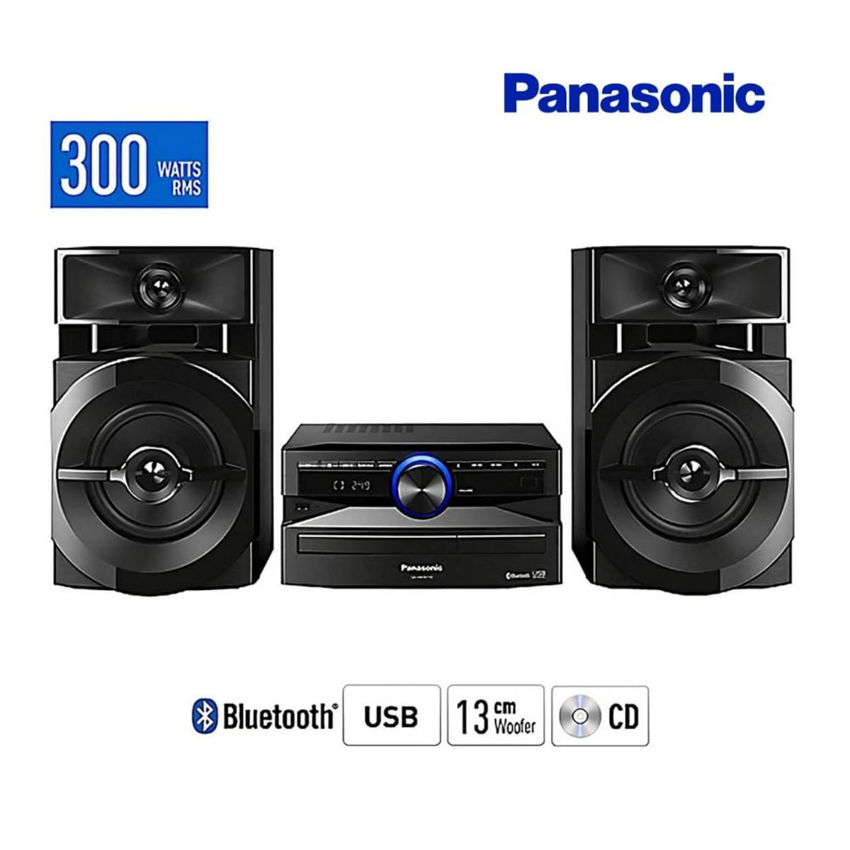 PANASONIC - Minicomponente Panasonic SC-AKX110 Bluetooh 300 Watts