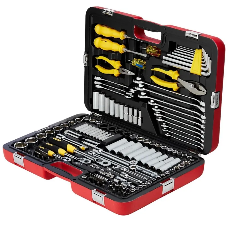 STANLEY - Juego de Herramientas para mecánico 150 Piezas, STANLEY Racing