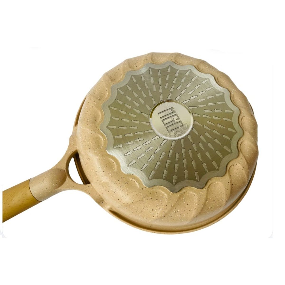 GENERICO - Sarten Antiadherente Granito Roca Volcánica 24cm