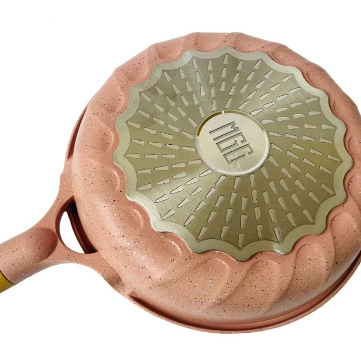 GENERICO - Sarten Antiadherente Granito Roca Volcánica 24cm