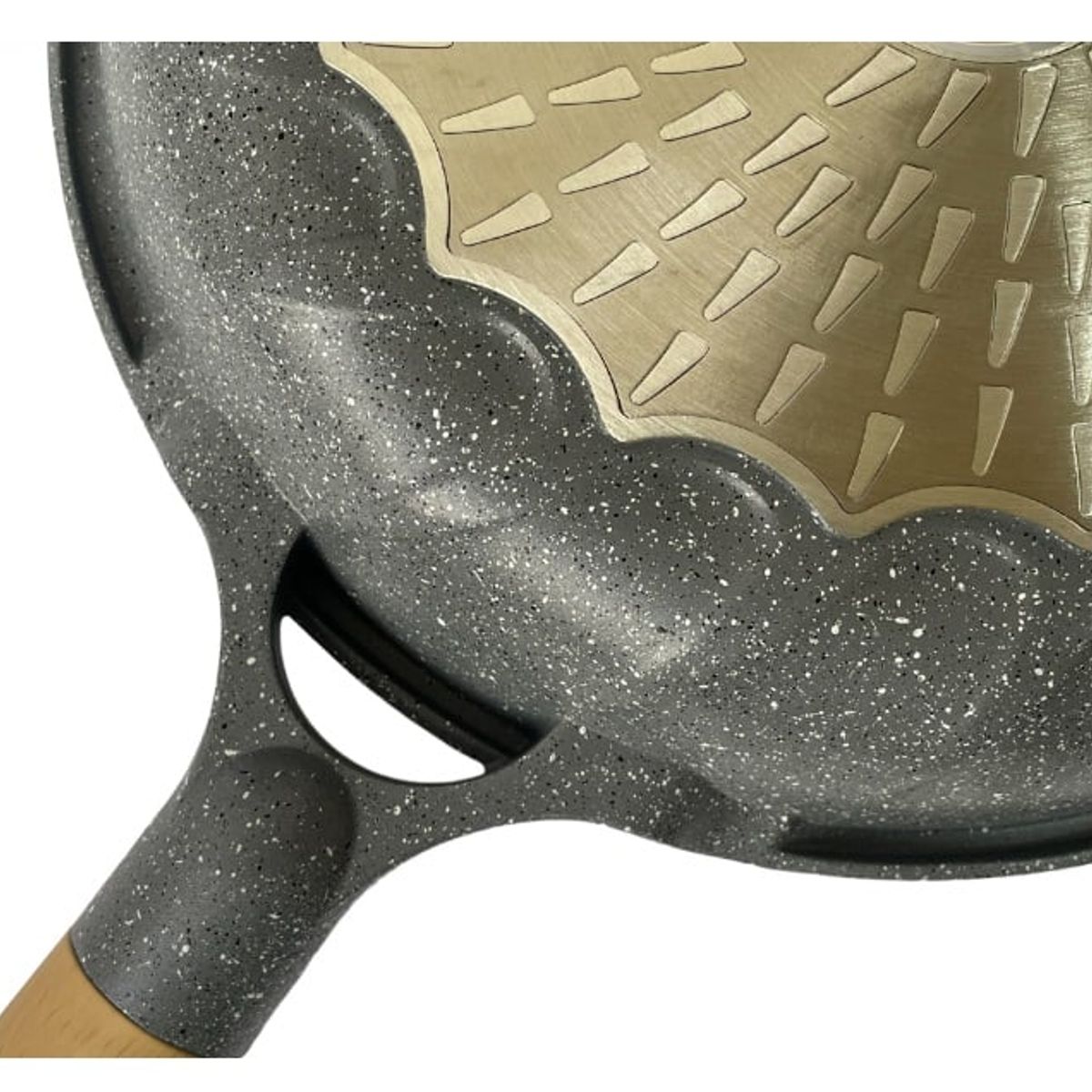 GENERICO - Sarten Antiadherente Granito Roca Volcánica 26cm