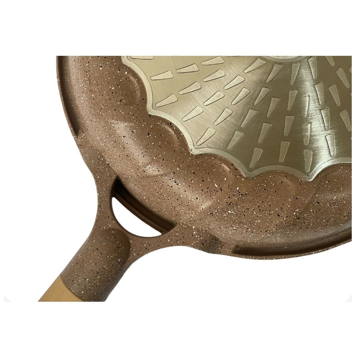 GENERICO - Sarten Antiadherente Granito Roca Volcánica 26cm