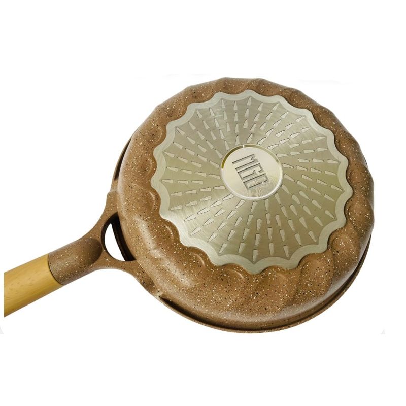 GENERICO - Sarten Antiadherente Granito Roca Volcánica 24cm