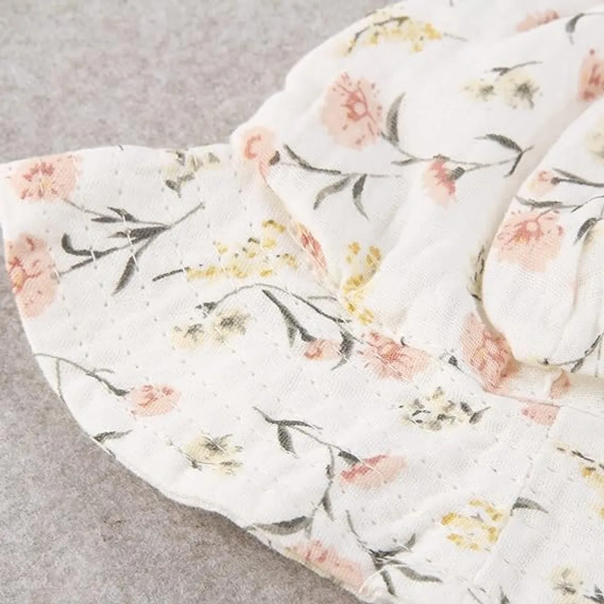 KAST PE - Sombrero Ala ancha Clavel 48cm para Bebé Niña 6 a 12 meses