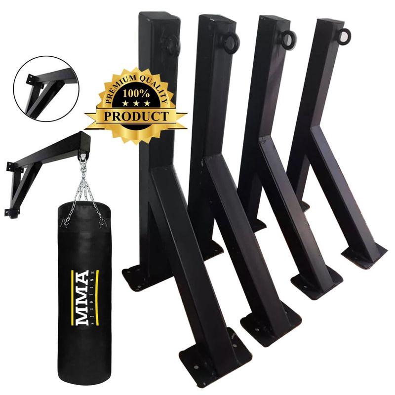 HOLGU - RACK Para Colgar Saco De Box Con Pernos Y Tarugos De Regalo