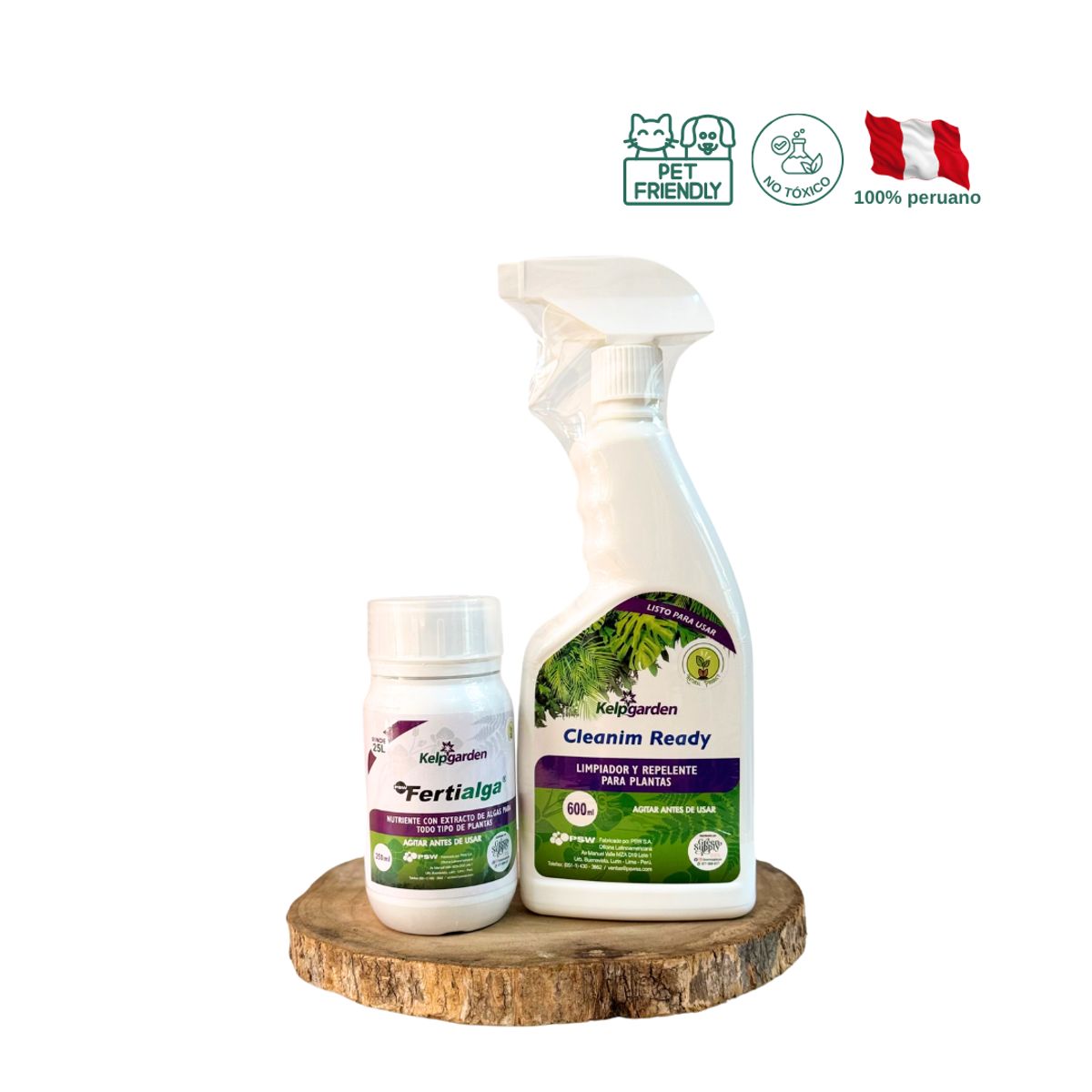 GREEN SUPPLY - Pack Básico de Cuidado Para plantas Pocas Plantas  - Pet Friendly