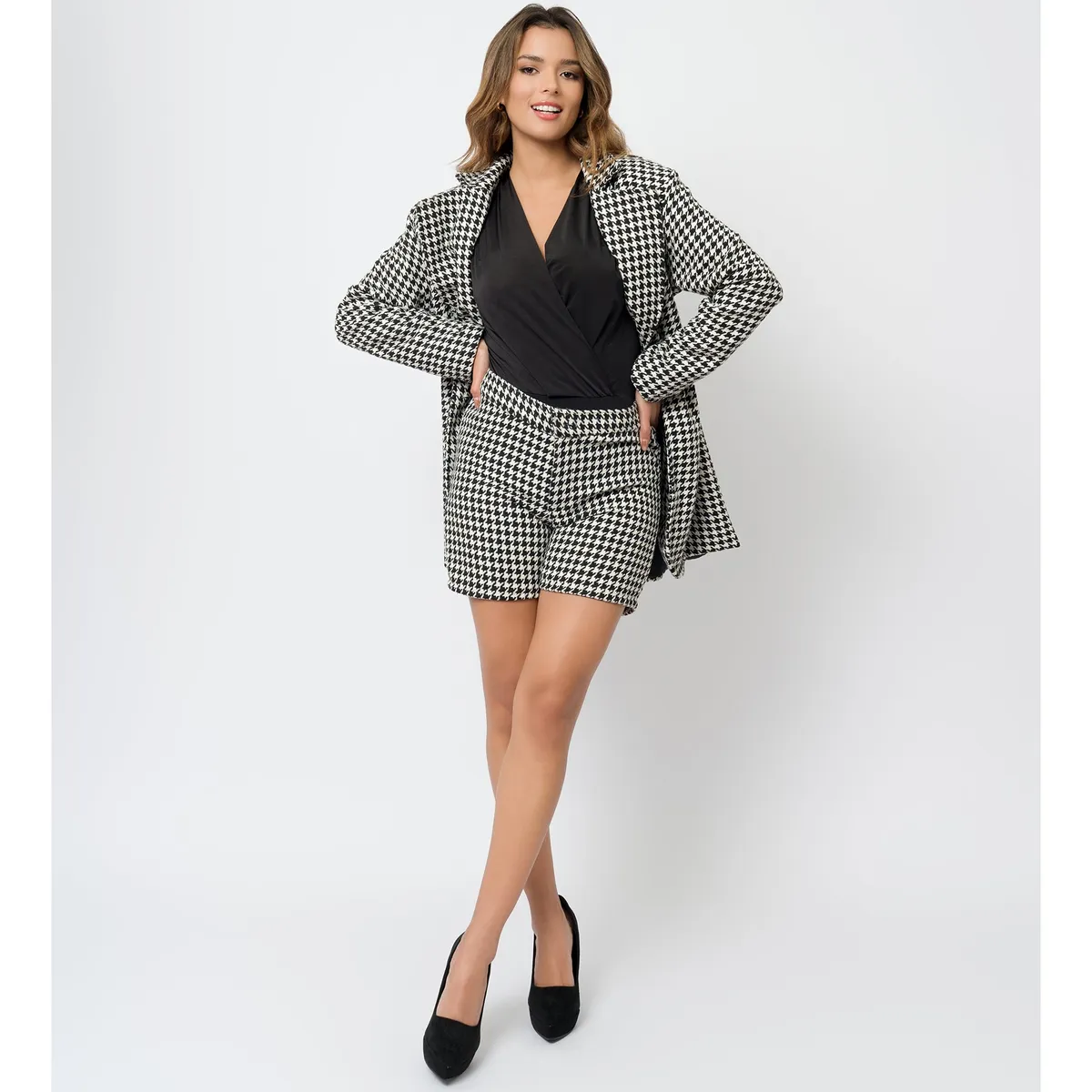 DOLCATTA - Saco Camille - Príncipe de Gales