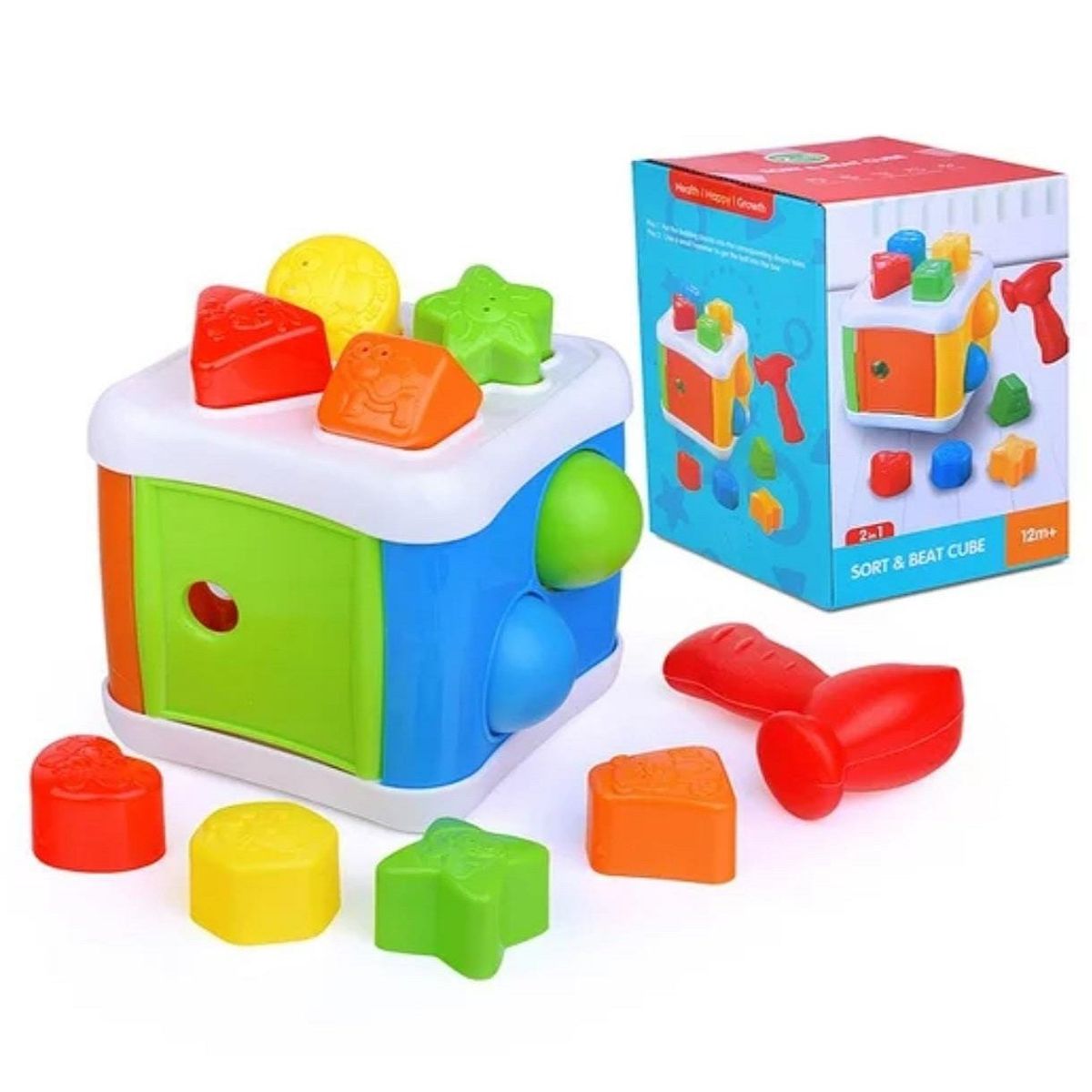 GENERICO - Juguete Didáctico Encaje Con Martillo Para Bebé